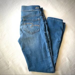 Justice Mid-rise Jean leggings